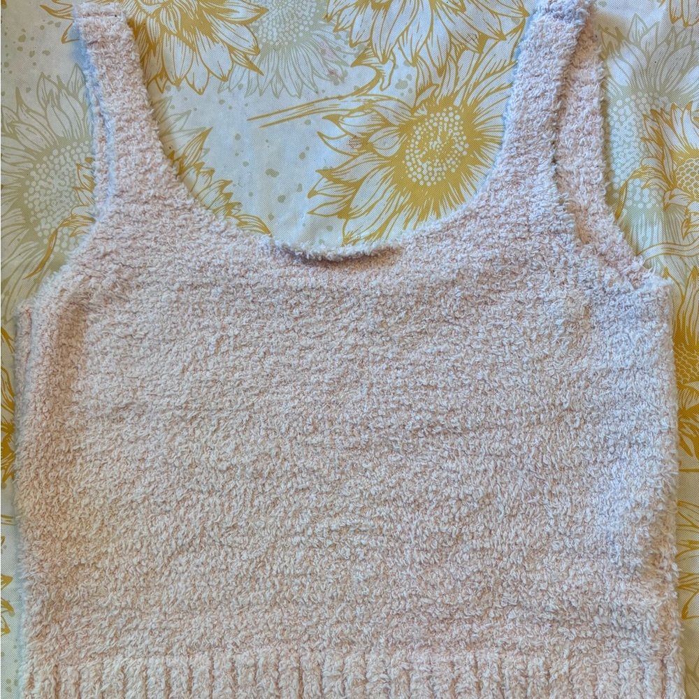 SKIMS Cozy Knit Tank in DUSK SOLD